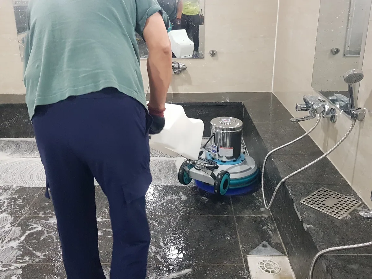 합천군 쌍백면 가정 현관·거실 바닥 위생청소 사례 - 행진크린
